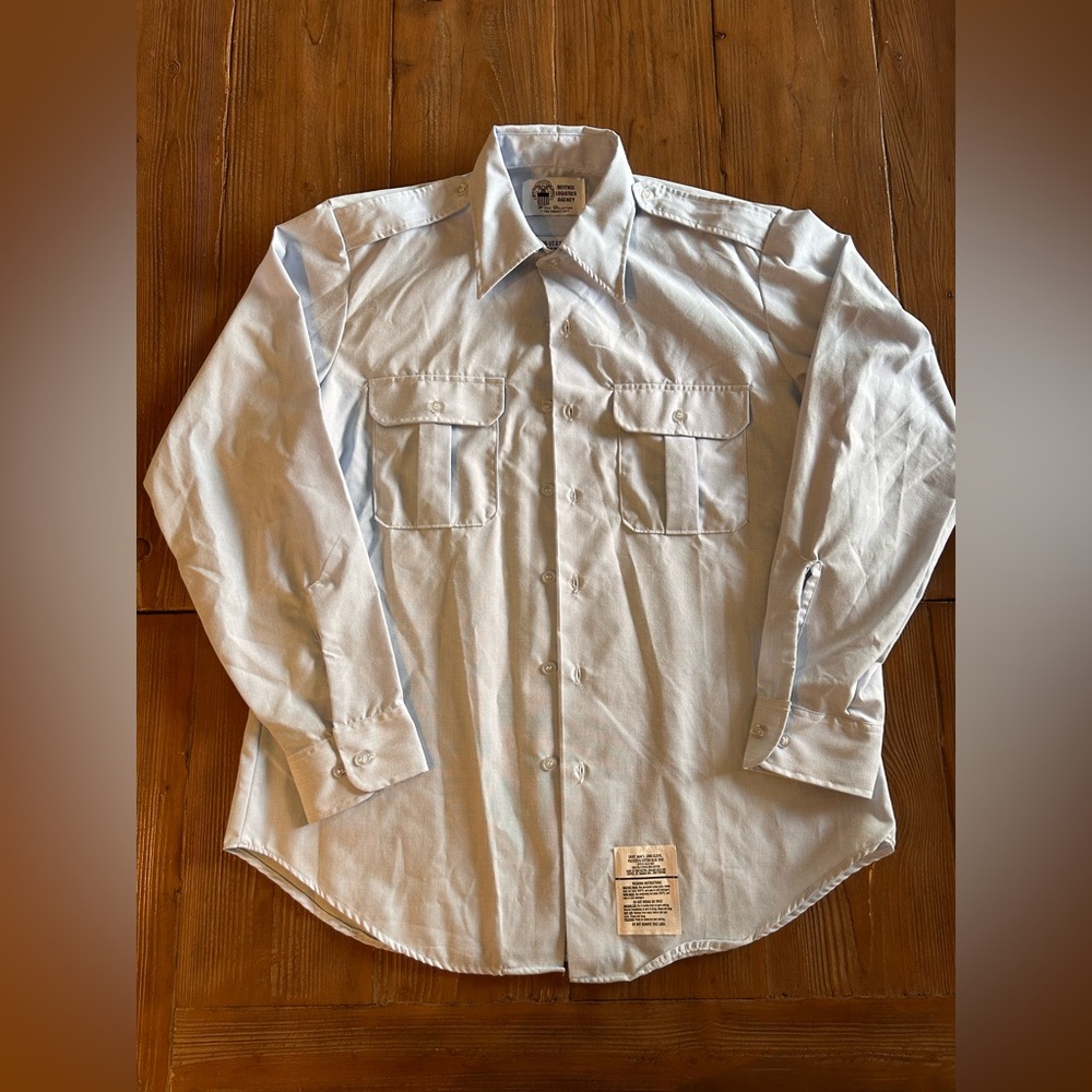Defense Logistics Agency 16 1/2 X 35 collared shirt